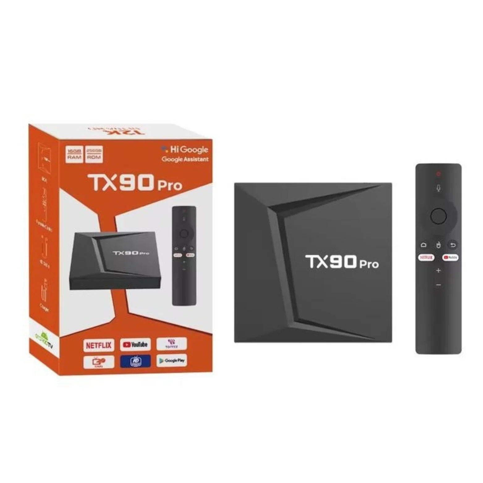 TX90 Pro Android TV Box Price in Bangladesh | 4K Smart TV Box WiFi Streaming Box BD